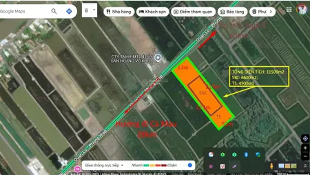 Sang nhượng ~ 1,2ha đất skc mặt tiền quản lộ phụng hiệp, phước long, bạc liêu