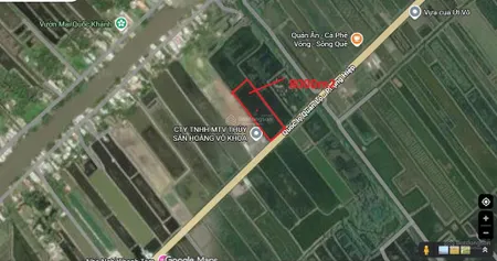 Bán đất mặt tiền quản lộ phụng hiệp, phong thạnh tây b, bạc liêu