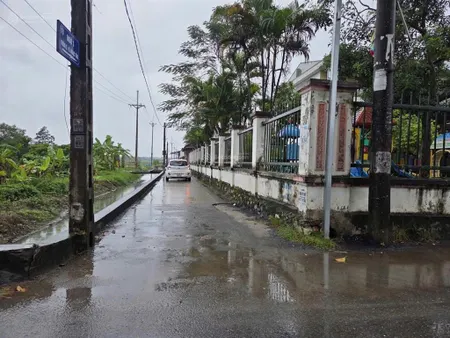Bán 85.7m đất + nhà 2 tầng sẵn ở tại ngọc tảo, phúc thọ, hà nội