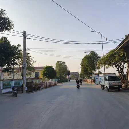 Bán lô đất cực đẹp nở hậu mặt tiền gần 7m tại lạc trung yên phong bn đường ô tô chỉ 2.1 tỷ