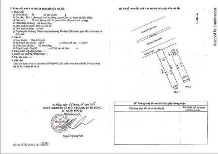 Chính chủ cần bán nhà 2 tầng mê đúc 75,6m2 (3.5x21.6m) mt đường lê đại hành, giá 7 tỷ đồng