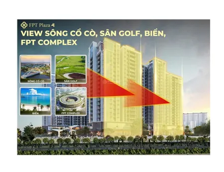 Giỏ căn tầng cao fpt plaza 4 chỉ có trong đợt 2 view biển duplex shiphouse v.v.i.p