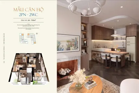 Bán căn hộ 2pn giá ưu đãi 2,16 tỷ, 66,2m2 tại bùi viện, đồng hòa, đồng hòa, kiến an, hải phòng