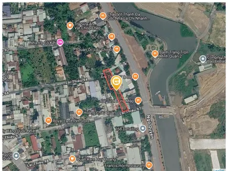 Bán đất 1146.5m² có sẵn 600m² thổ cư ngang 12m giá 19.5 tỷ tại Phường Lái Thiêu