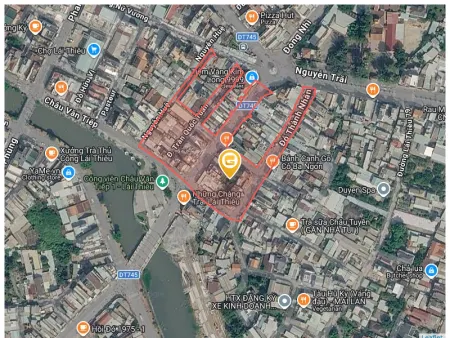 Bán đất 121.7m² full thổ cư ngang 5m tại Phường Lái Thiêu