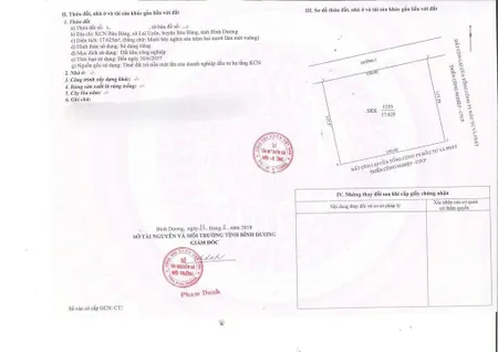 Bán đất kcn bàu bàng giá tốt đã đóng tiền 1 lần thuận tiện vay bank hình thức cnts