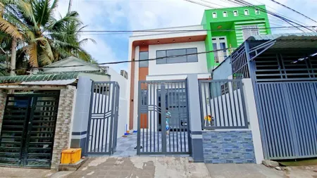 Bán nhà mới hoàn thiện 1 trệt 1 lửng gần khu ngân thuận
