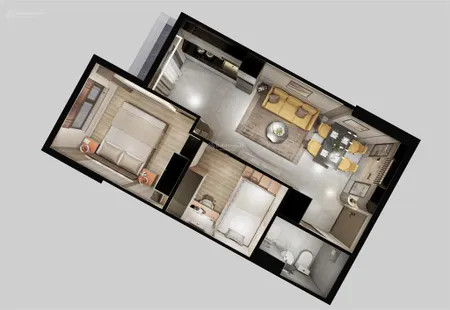 Chính chủ bán 2pn 1wc bcons solary giá 1 tỷ 820 triệu, tầng cao, view thoáng mát, đã ký hđmb