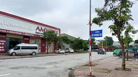 Bán đất đấu giá khối 7 quán bàu đường 12m gần ngô gia tự mặt đường võ trọng ân