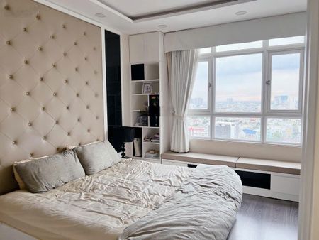 Cho thuê căn Hộ Him Lam Chợ Lớn,Q6 , 102m2 ,2pn,2wc, đủ Nội thất như hình Giá 15tr Lh 0933481089