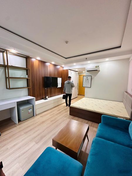 Cho thuê officetel charmington la pointe full nội thất quận 10 lầu 5 block b