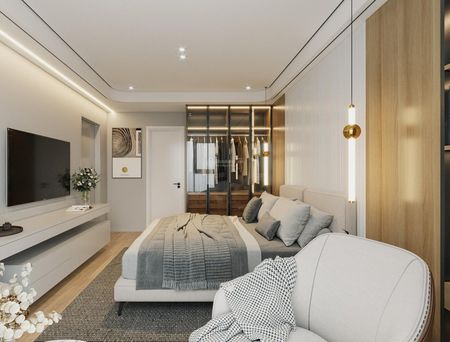 Cho thuê căn góc 3 ngủ, 115m2, full nột thất, 13 triệu tại The Wisteria 0971342965