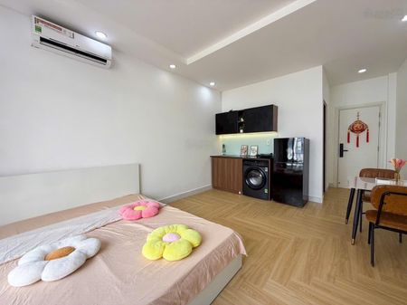 Cho thuê phòng ban công, full nội thất Nơ Trang Long, Bình Thạnh gần Phan Xích Long,Phú Nhuận Q1,Q3
