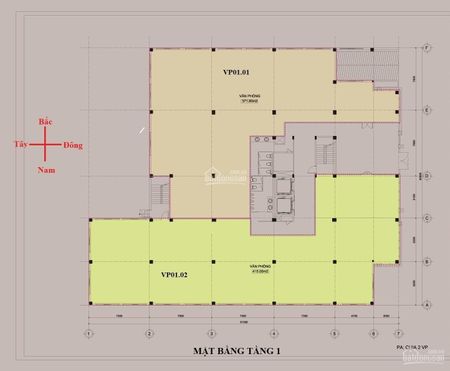 Cho thuê văn phòng Bcons 2 đường Ung Văn Khiêm Bình Thạnh DT: 200-300m2-500m2. LH: 0906391898