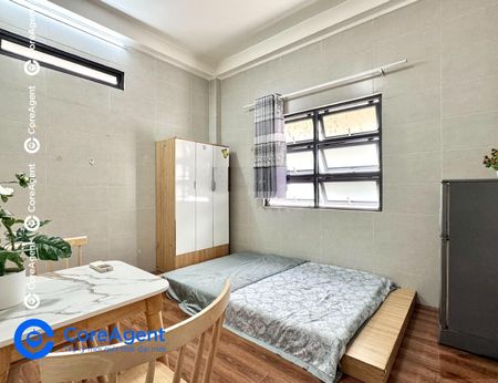 Phòng trọ cao cấp - thang máy - cửa sổ trời đủ nội thất ngay Vườn Lài