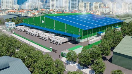 Cho thuê nhà kho 14.400m2 có DOCK tại KCN Miền Tây