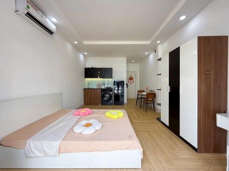 Cho thuê phòng ban công, full nội thất Nơ Trang Long, Bình Thạnh gần Phan Xích Long,Phú Nhuận Q1,Q3
