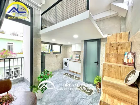 Phòng Duplex Bancon Siêu Xinh đủ Nội Thất -179 Lê đình Thám Q. Tân Phú