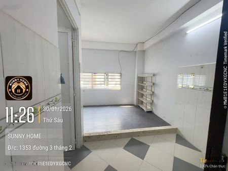 35m2, cửa sổ, 1PN riêng, kệ bếp, WC riêng, full NT - gần 3/2 cắt Lê Đại Hành, y dược, kinh tế