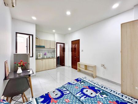 Căn hộ full nội thất cửa sổ thoáng ngay bình thạnh giáp gò vấp