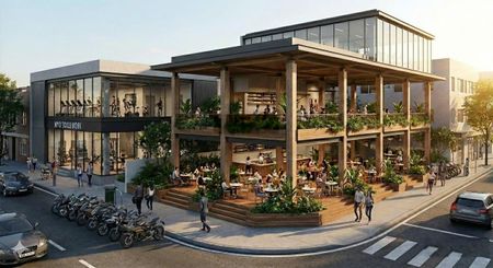 Cho thuê mặt bằng góc 2 mặt tiền đường Hoàng Việt Quận Tân Bình