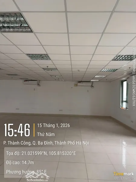 Cho Thuê Sàn Văn Phòng 170 Tầng 11 Tòa C1 Thành Công