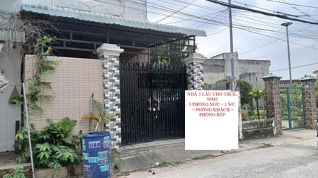 Cho thuê nhà trọ nguyên căn 2 lầu, 50m2 - 3 phòng ngủ - trung tâm Phước Thiền, Nhơn Trạch