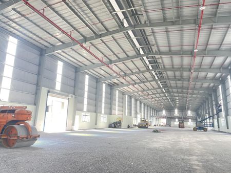Cho thuê kho, nhà xưởng 5850m2 tại đường 10, xã Đức Hoà Đông, Đức Hòa, Long An, giá 532 triệu