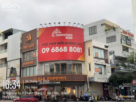 Chủ Sỡ Hữu Cho Thuê Mặt Bằng đường 86 Lê Duẩn & 32 Ngô Gia Tự, Đà Nẵng