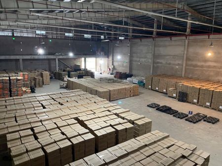 Cho thuê 550m kho PCCC tự động tại Cụm CN Lai Xá - Hoài Đức
