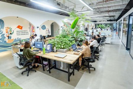 Văn phòng 120m2 sang - xịn dành cho các doanh nghiệp mới