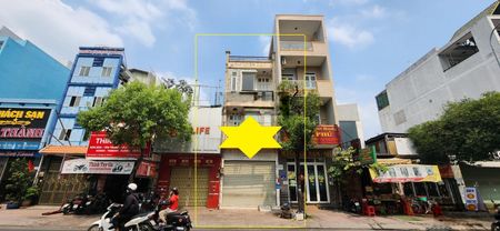 Cho thuê nhà mặt tiền Gò Dầu Q. Tân Phú 64m2, 3tầng - 20 triệu/th - cạnh Vietcombank