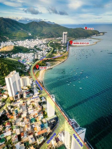 Cho thuê nhà hàng mặt tiền đường Phạm Văn Đồng Nha trang view trực diện biển