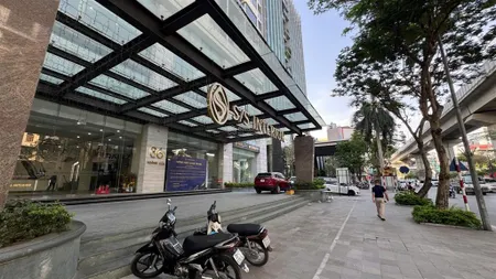 Hoàng cầu tìm đối tác cafe nhà hàng siêu thị | căn góc 227m2 2 mặt tiền ~30m