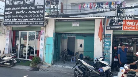 Cho thuê kios nhỏ gọn, mặt tiền hẻm sát chung cư richstar ii hòa bình tân phú