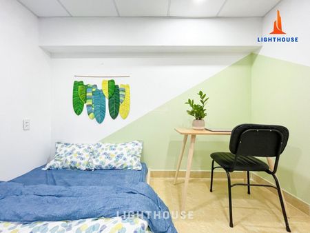 Studio xinh xắn full nt gần chợ hạnh thông tây - ưu đãi giữ phòng qua tết, có thang máy