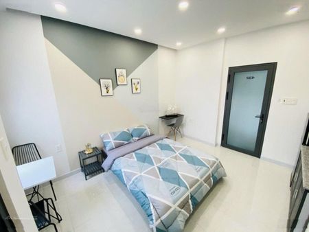 Phòng 25m² siêu đẹp - full nội thất cao cấp - giá chỉ 4tr2 - nằm ngay trục đường lê văn sỹ