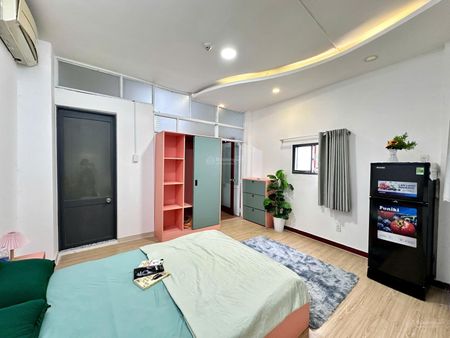 Cho thuê phòng trọ tại Q4, đường Tôn Thất Thuyết. 1 phòng ngủ, full nội thất