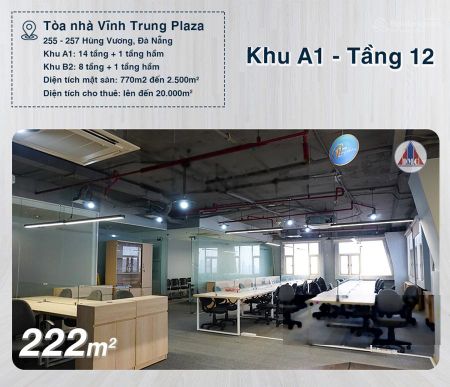 Văn phòng cho thuê trung tâm thành phố Đà Nẵng - Vĩnh Trung Plaza