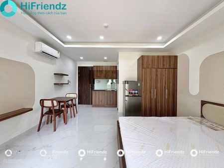 Phòng mới xây, đầy đủ tiện nghi - ban công lớn, cửa sổ thoáng - gần ĐH Văn Lang, IUH, HIU, UTH