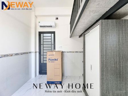 Phòng rộng có gác full nội thất cửa sổ trời sẵn thang máy ngay Ngã Tư Phan Anh An Dương Vương Q6