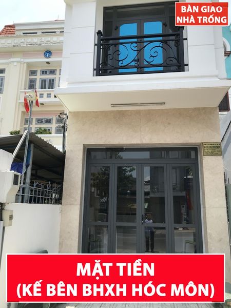 Cho thuê nhà mới - mặt tiền Lê Thị Hà - Kế Bên BHXH Hóc Môn