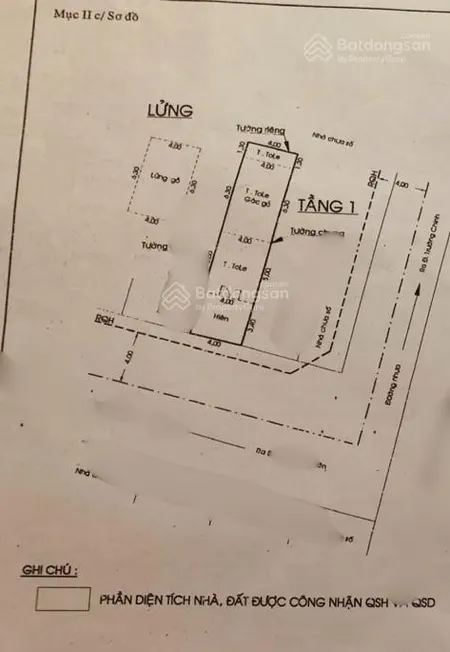 Nhà bán phường đông hưng thuận, quận 12 chính chủ 1 đời đường xe tải thông dt 64m2