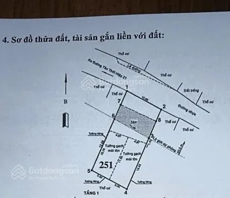 110m2 2 lô tương lai mặt tiền 20m hẻm 439 tân thới hiệp 21, quận 12