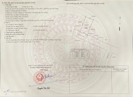 Nhà cấp 4 hẻm xe hơi gần cvpm quang trung