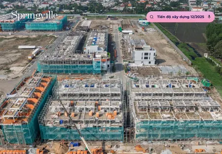 Nhà phố springville căn góc vị trí đẹp & shop house vị trí mặt tiền đường 34m