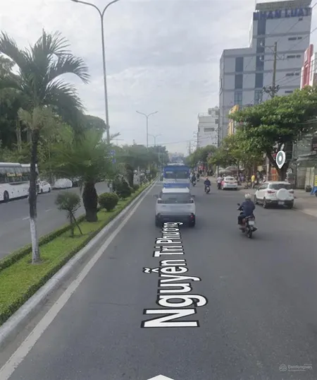 Đất mặt tiền đường nguyễn tri phương , đối diện công viên 29/3 diện tích 352m2 ngang 8m6