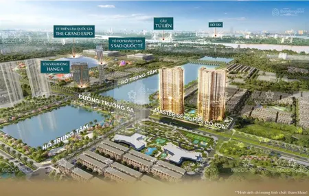 Mở bán 2 tòa cuối cùng của masterise homes vị trí gần hồ công viên 32ha, đối diện tt triển lãm