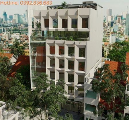 Cho thuê văn phòng hạng B + số 10 Nguyễn Biểu, Ba Đình, Hà Nội - 250m2/sàn - 8 tầng nổi, 2 tầng hầm