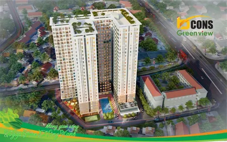 Căn hộ chung cư bcons green view 2pn/2wc 2,05tỷ 51,33m2 giá rẻ nhất thị trường 0934 055 ***